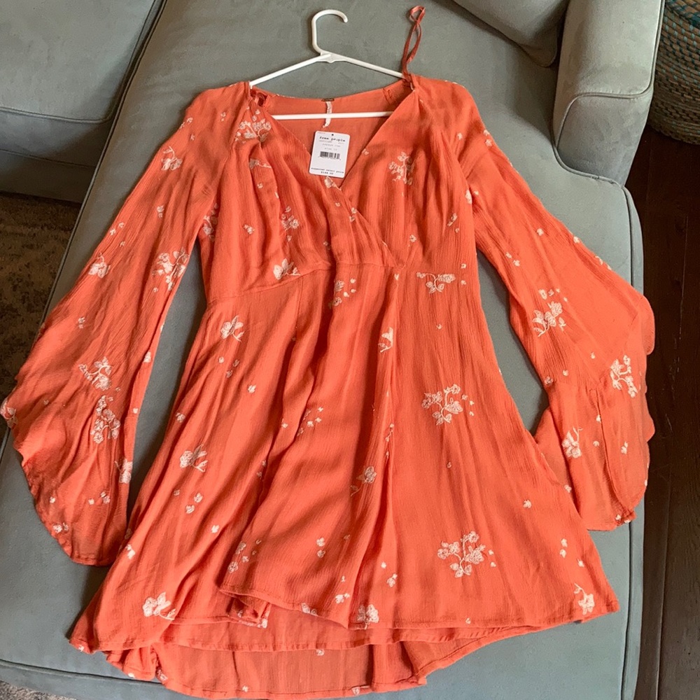 Longe sleeve Free people dress